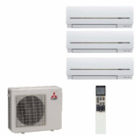 Mitsubishi Electric MSZ-SF15VA + MSZ-SF20VA + MSZ-SF25VE/MXZ-4D72VA